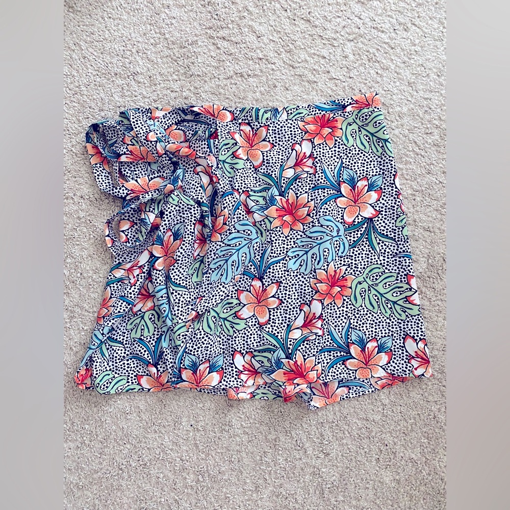 L - Colorful Wrap Skirt